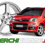 cerchi e gomme fiat panda